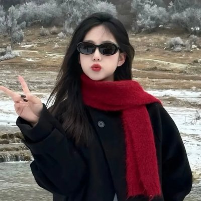 冬天的女子